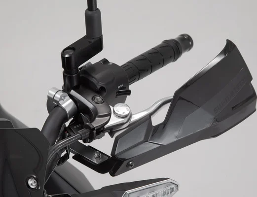 Handguard Mounting Kit, For 22mm Handlebars, I-point Attachment Black, Silver, 1, nordicamoto.ro