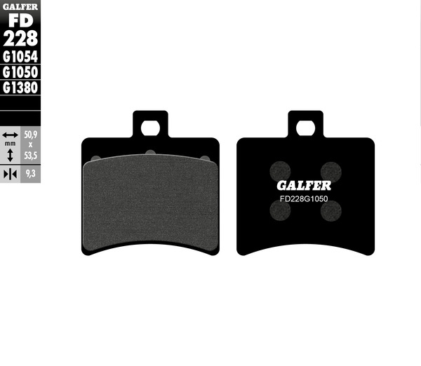 Brake Pad Orcanic, 1, nordicamoto.ro