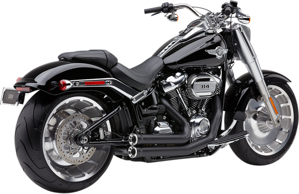 Speedster Short Rpt Exhaust System Black, 2, nordicamoto.ro