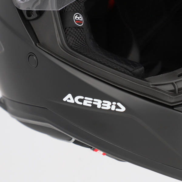 Acerbis Attack teljes arcú sisak, matt fekete, XXL, 6, nordicamoto.ro