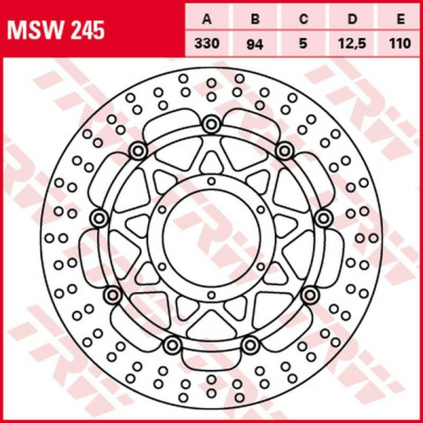 Disc frana fata TRW HONDA CBR 900RR FIREBLADE '00 -'03, 1, nordicamoto.ro