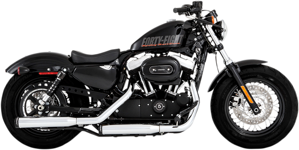 Muffler Slip-on 3(r) Duals For Sportsters Chrome, 2, nordicamoto.ro