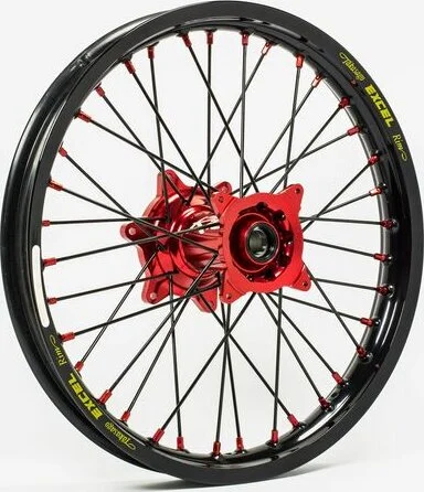 Elite Mx-en felni, fekete küllők, piros, 1, nordicamoto.ro