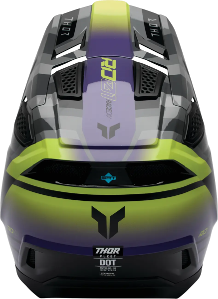Casca Thor Fleet Camber Fekete/Mozgó/Fluo sárga XL, 3, nordicamoto.ro