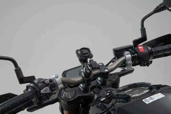 Univerzális GPS-tartó T-lock rögzítőrendszerrel okostelefonokhoz – fekete – nagy méretű, 5, nordicamoto.ro