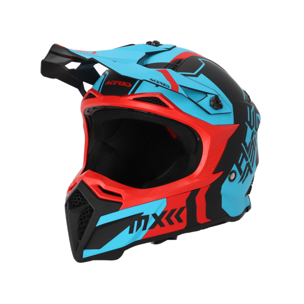 Acerbis Profile 5 sisak, piros/kék, L-es méret, 1, nordicamoto.ro