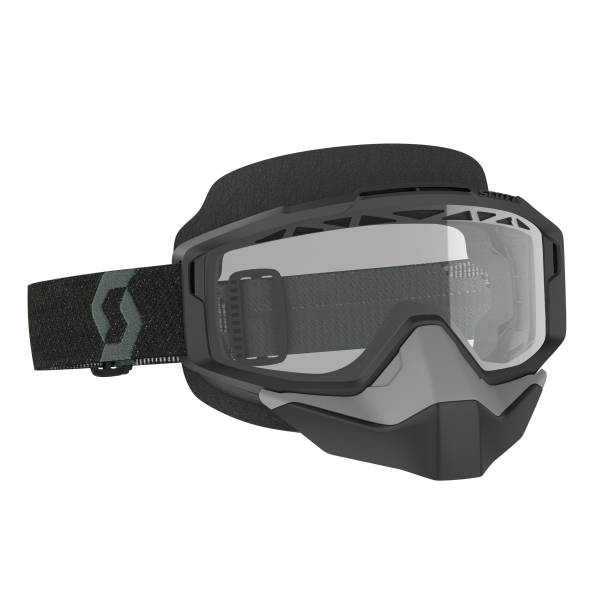 Scott Goggle Split OTG Snow Cross black clear, 1, nordicamoto.ro