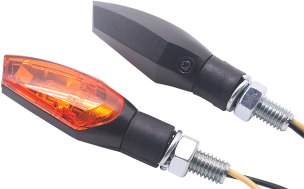 E-marked Turn Signals Black, 1, nordicamoto.ro