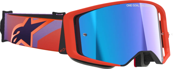 Alpinestars Supertech Vision Corp piros/lila síszemüveg, 1, nordicamoto.ro