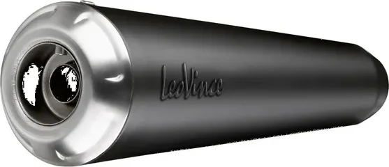 LeoVince Classic Racer Black Edition slip-on kipufogórendszer a Royal Enfield Meteor 350-hez (2021–2025), 1, nordicamoto.ro