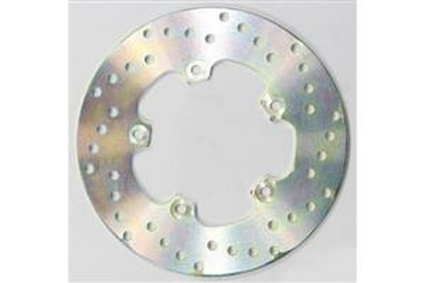 Round Hpsr Solid Brake Rotor Gold, Zinc, 1, nordicamoto.ro