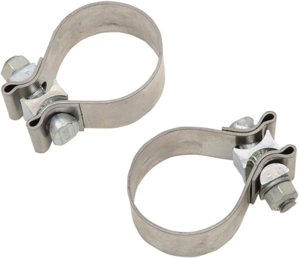 Stainless Steel Muffler Clamps Unfinished, 1, nordicamoto.ro