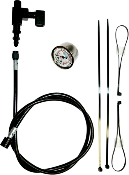 Remote Oil Pressure Gauge/line Kits Black, 1, nordicamoto.ro