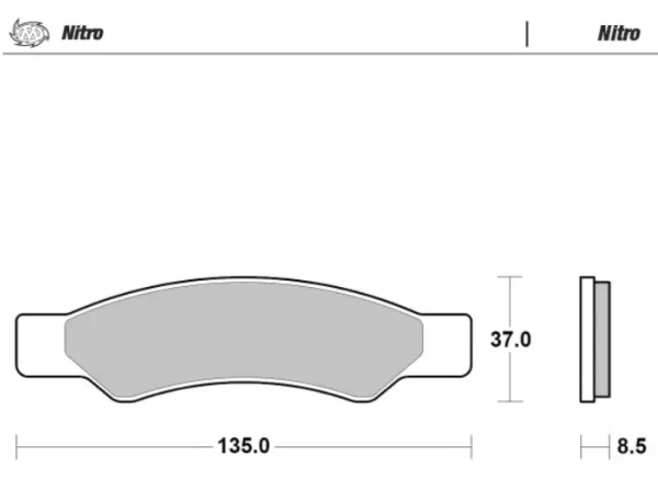 Nitro fékbetétek, 1, nordicamoto.ro