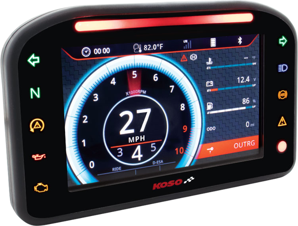 Rx-5 Speedometer Black, 1, nordicamoto.ro