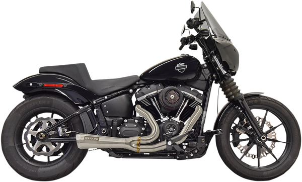 The Ripper Short Road Rage 2-into-1 Exhaust System Stainless Steel, 1, nordicamoto.ro