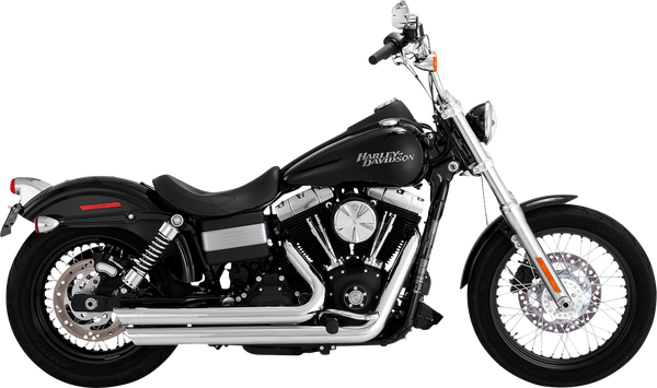 2-into-2 Big Shots Exhaust System Chrome, 3, nordicamoto.ro