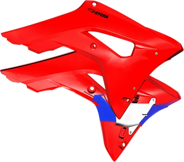 Powerflow Intake Radiator Shrouds Red, 1, nordicamoto.ro