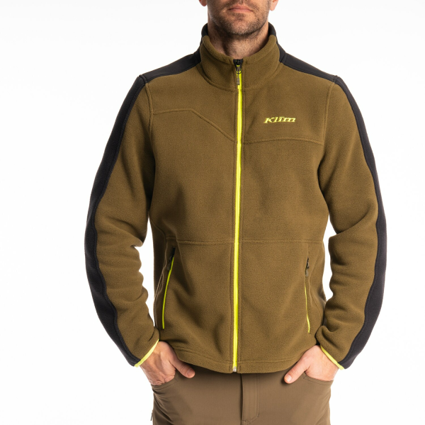 Geaca Snowmobil Klim Teton Crest Fleece Mid Layer Black, 28, nordicamoto.ro