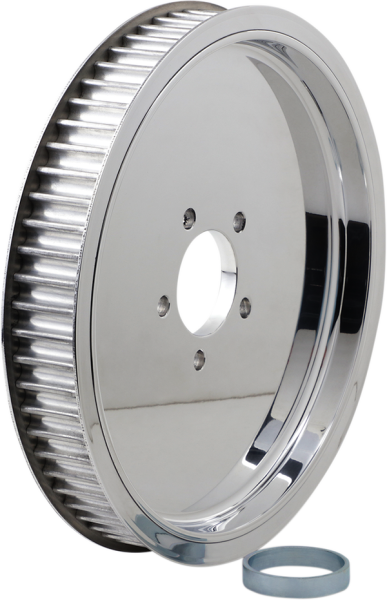 Polished 1-1/2(r) Rear Belt Pulley Chrome, 1, nordicamoto.ro