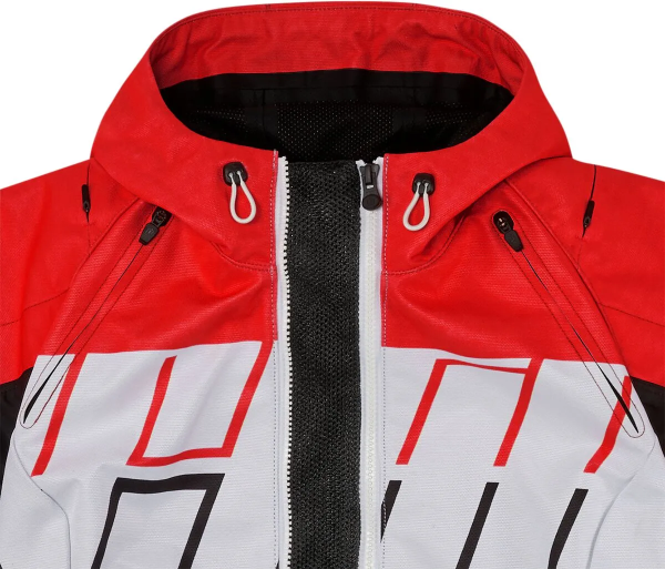 Icon Airform Retro Red S textildzseki, S méret, 12, nordicamoto.ro
