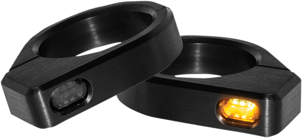 Led Handlebar Turn Signals Black, 2, nordicamoto.ro