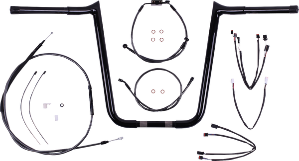 1-1/4(r) Viking Handlebar Installation Kit Black, 1, nordicamoto.ro
