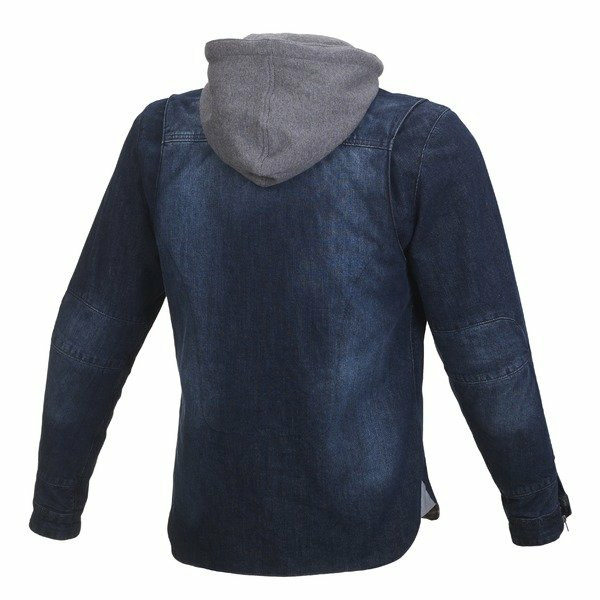 Geaca denim de vara MACNA WESTCOAST S Gri inchis/Negru, 5, nordicamoto.ro