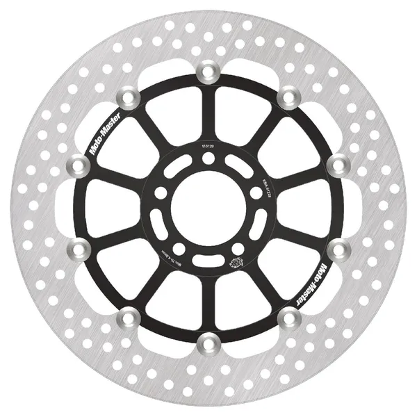 Halo sorozatú úszó rotor, fekete, rozsdamentes acél, 1, nordicamoto.ro