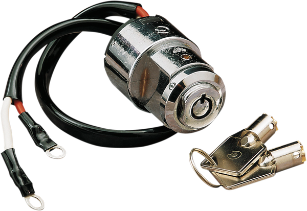 Round Key Ignition Switch Chrome, 1, nordicamoto.ro