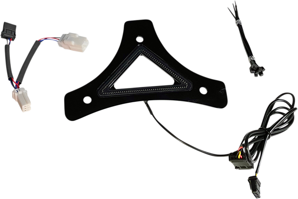 Dual Intensity Run & Brake Backrest Led Light Red, 1, nordicamoto.ro