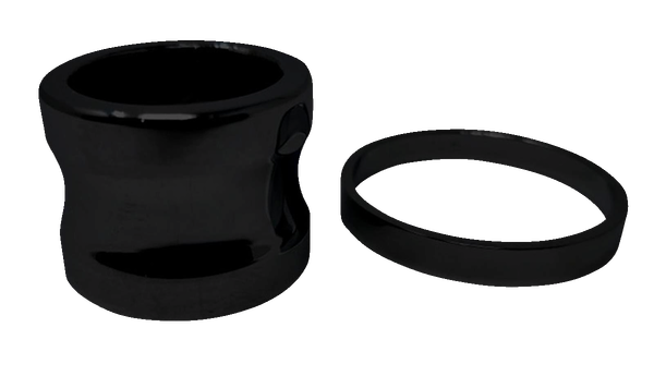Front Axle Spacer Kit Black, 1, nordicamoto.ro