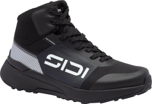 Sidi Fluxx Mid WP fekete csizma, 44-es méret, 2, nordicamoto.ro