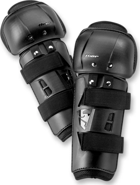 Genunchiere Copii Thor Sector Black ONE SIZE, 3, nordicamoto.ro