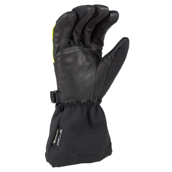 Manusi Klim Blaze Gauntlet hőszigetelt motoros kesztyű, fekete – Hi-Vis, 1, nordicamoto.ro