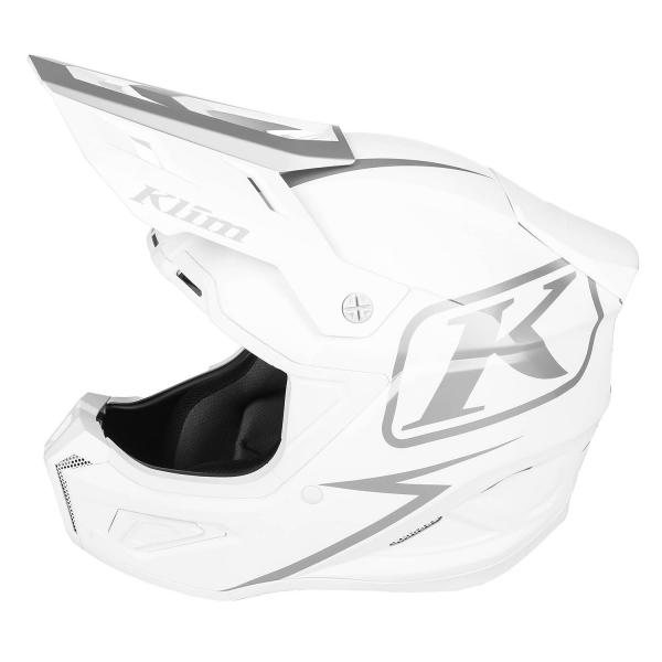 Casca Snowmobil Klim T1 Freeride ECE Solid Matte White, 9, nordicamoto.ro