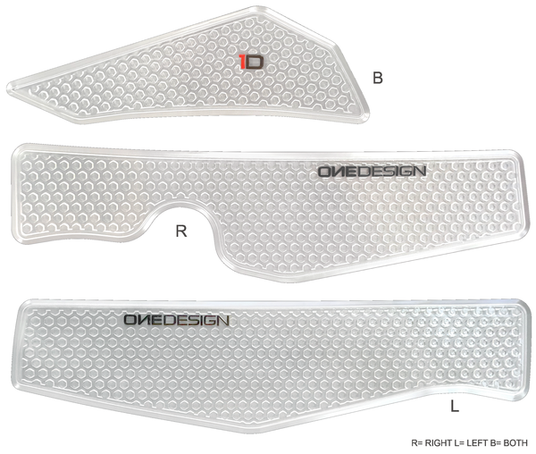 Side Tank Pad Clear, 2, nordicamoto.ro