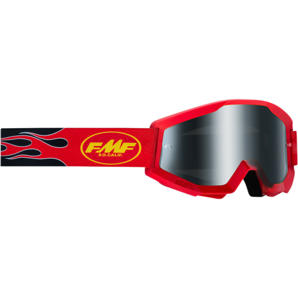 FMF PowerCore Flame Sed vörös védőszemüveg, 1, nordicamoto.ro
