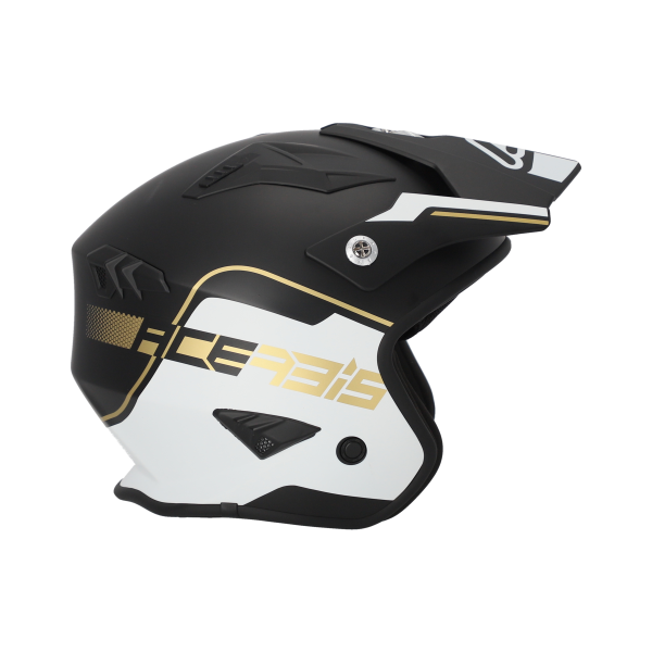 Acerbis Aria 22-06 Jet sisak, fehér/fekete/arany, S-es méret, 4, nordicamoto.ro