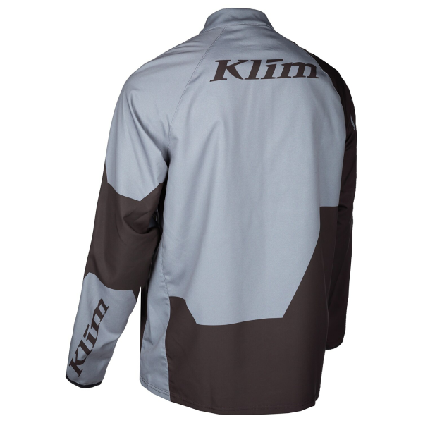 Hanorac Klim Revolt 1/4 Zip Black - Strike Orange, 8, nordicamoto.ro