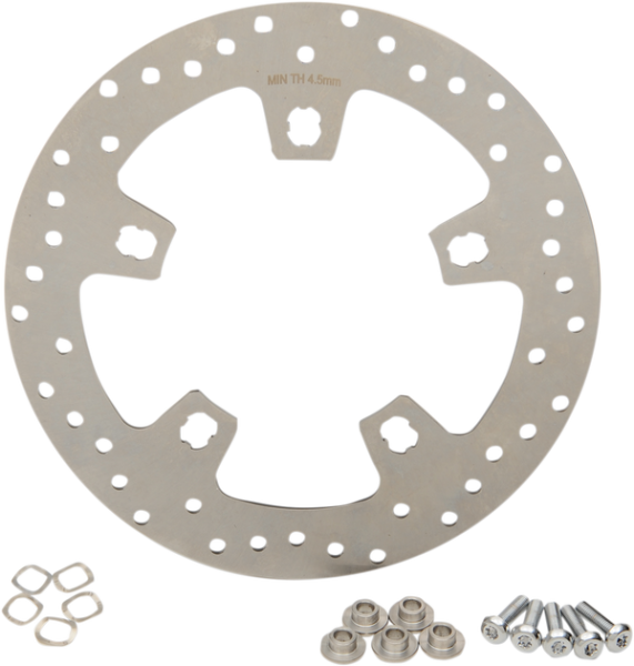 Custom 11.5(r) Front Brake Rotors Chrome, Ground, 1, nordicamoto.ro