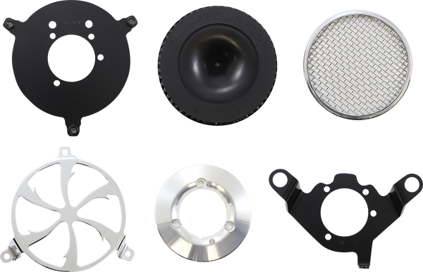 Air Cleaner Kit Silver, 1, nordicamoto.ro