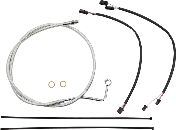 Sterling Chromite Ii® Designer Handlebar Installation Kit Silver, 2, nordicamoto.ro