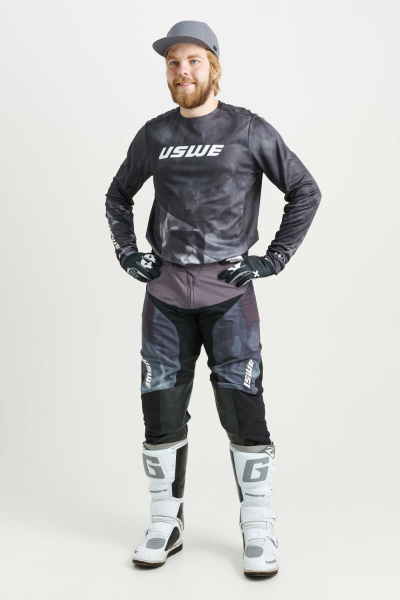 USWE RÖK OFF-ROAD fekete póló, 7, nordicamoto.ro
