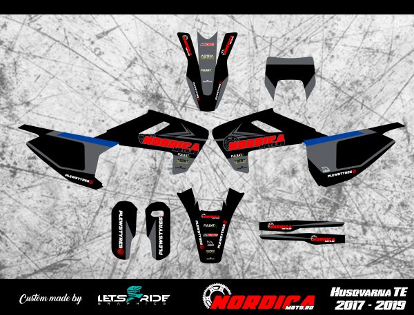 NordicaMoto Husqvarna TE 17–19 matricakészlet, 1, nordicamoto.ro