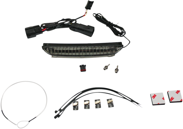 Luggage Rack Led Light Bar Smoke, 2, nordicamoto.ro