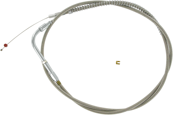 Stainless Steel Throttle/idle Cable Silver Standard, 1, nordicamoto.ro