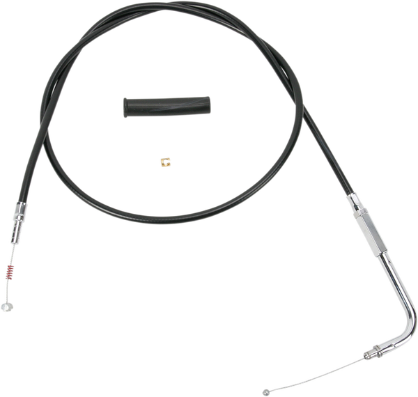 Black Vinyl Throttle/idle Cable Black, 1, nordicamoto.ro