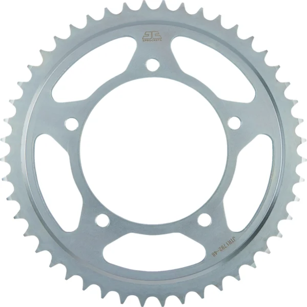 JT SPROCKETS Acél hátsó lánckerék, természetes felületű, 1, nordicamoto.ro