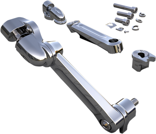Passenger Peg Mounts Chrome, 1, nordicamoto.ro